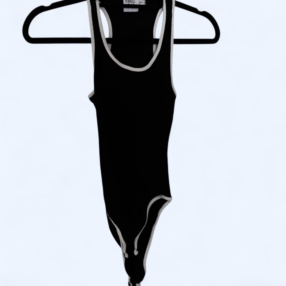Women’s Black & White Bodysuit